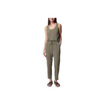 Columbia Anytime Jumpsuit Women's Stone Green