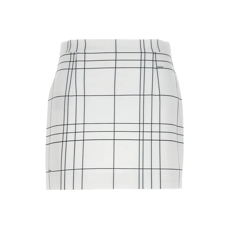 MARNI Casual Short Skirts Women's White-0
