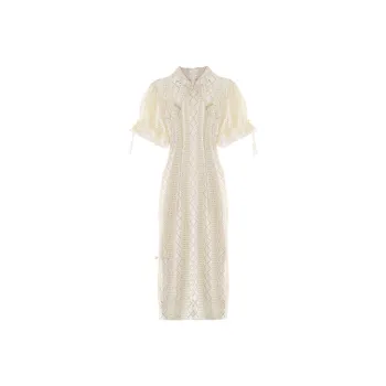 JINYE ORIENTAL Cheongsams Women's Beige