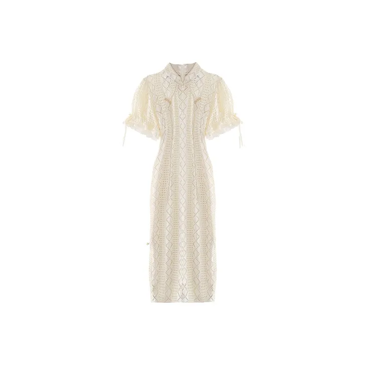 JINYE ORIENTAL Cheongsams Women's Beige-0