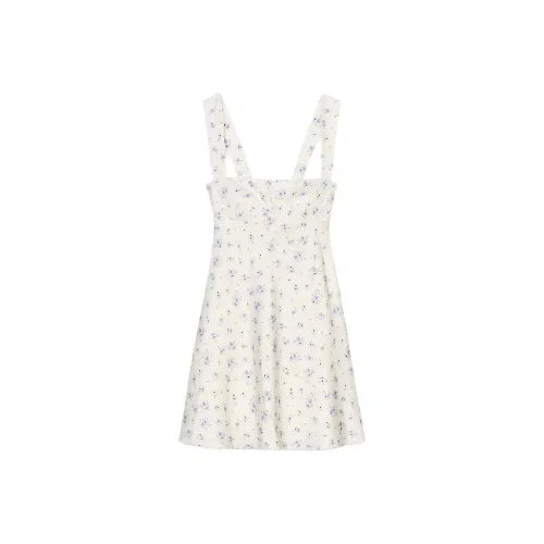 ZARA Sleeveless Dress Women's White