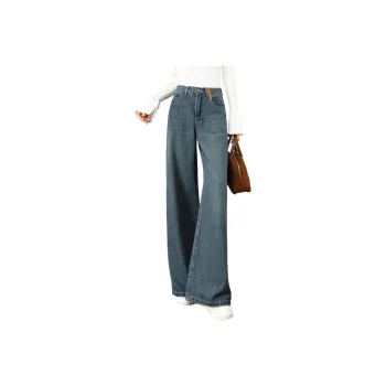 TERRE BLEUE Jeans Women's Dark Blue