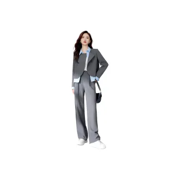 Like The Age Of Water Casual Suit Women's Gray