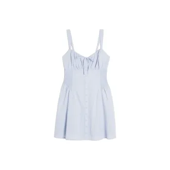 Hollister Slip Dress Women's Light Blue
