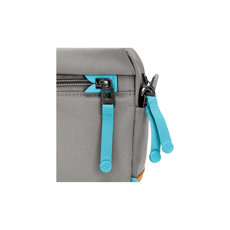 PACSAFE Polyester Shoulder Bag Unisex Gray-6