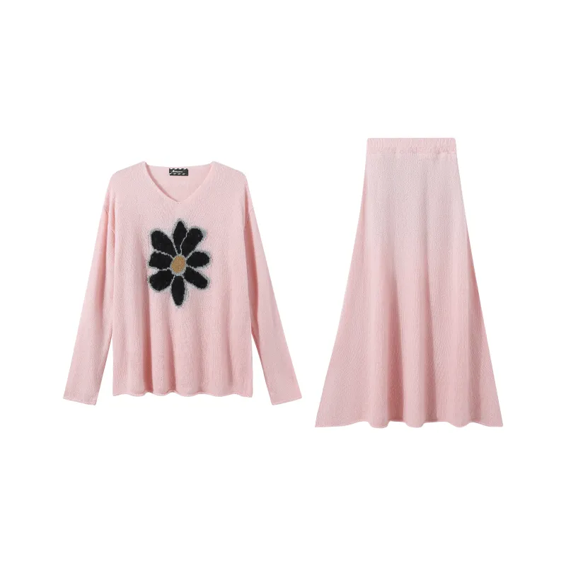 Adeworn Two Piece Skirt Sets Women's-0