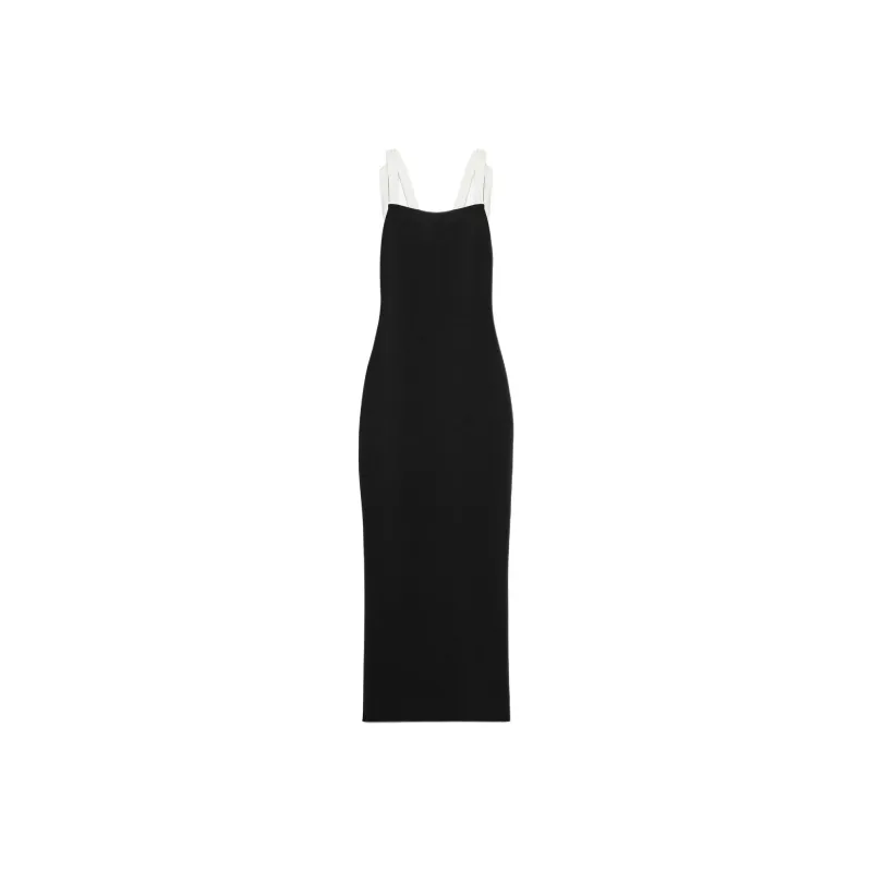 ZARA Slip Dresses Women's Black-0