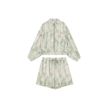 ELF SACK Casual Suits Women's Dream Pink Green