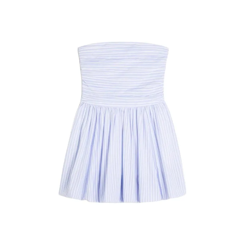 Hollister Sleeveless Dress Women's Blue-0