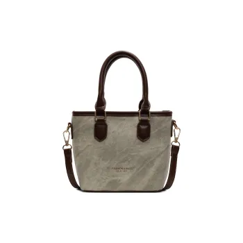 TOUTSEUL YOLO PU Crossbody Handbag Women's Beige & Brown/Beige & Black/Black & Pink