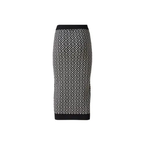 Michael Kors Women's Logo Jacquard Pencil Skirt