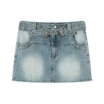 ETERNITY ITA Denim Short Skirts Women's