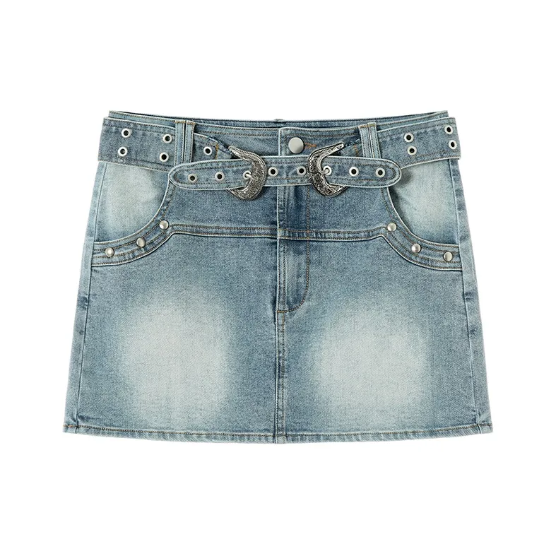 ETERNITY ITA Denim Short Skirts Women's-0