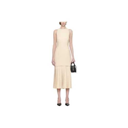 16ARLINGTON Sleeveless Dress Women's Beige