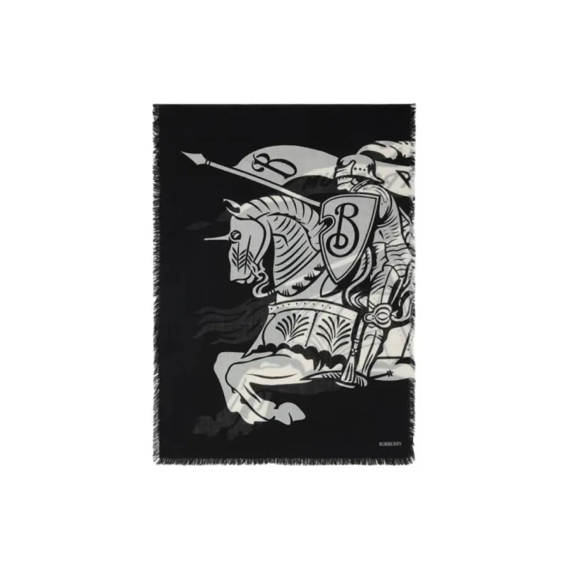 Burberry Ekd Wool Scarf-0