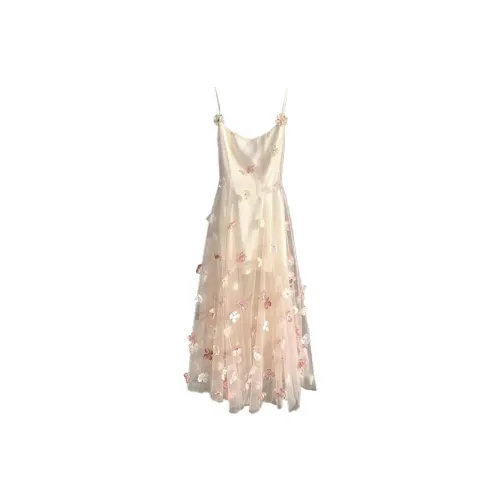 PAZZO Slip Dress Women's Light Pink