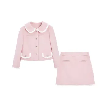 Love To Serve Skirt Set Women's Pink