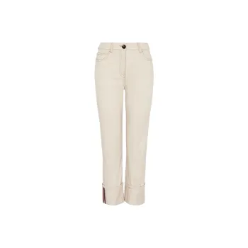 GIORGIO ARMANI SS24 Jeans Women's Beige