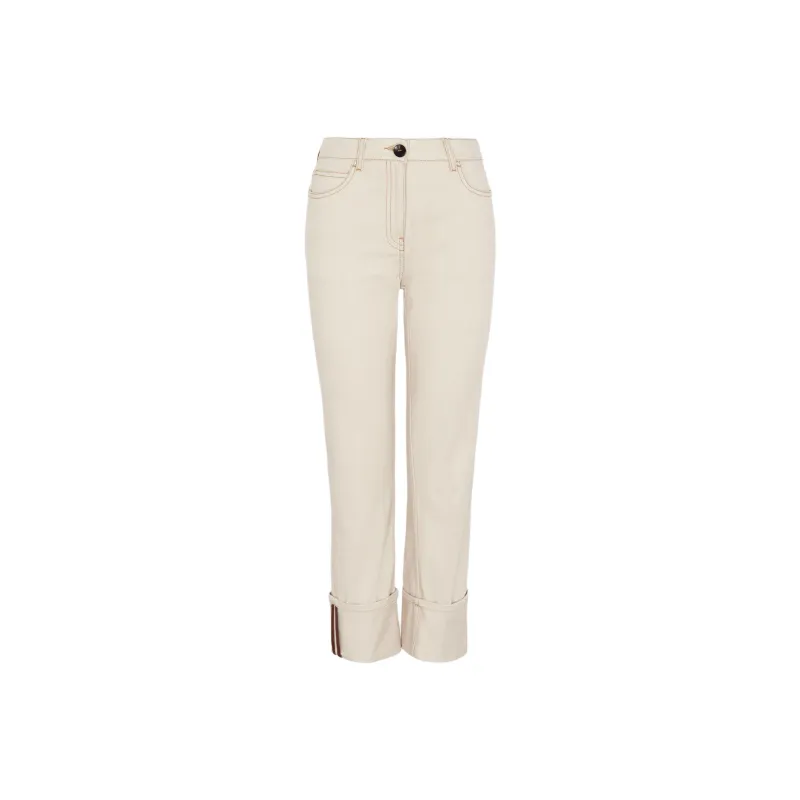 GIORGIO ARMANI SS24 Jeans Women's Beige-0