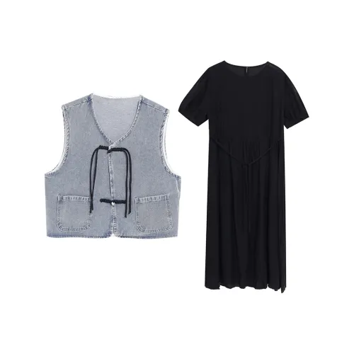 WOWI Two Piece Skirt Sets Women's