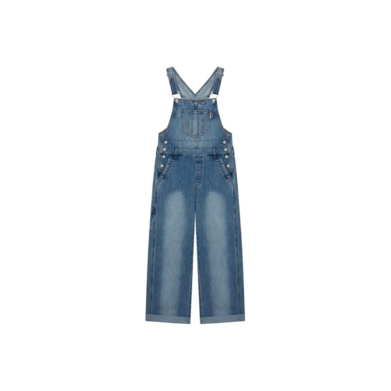 Teenie Weenie Overalls Women's Medium Blue-0