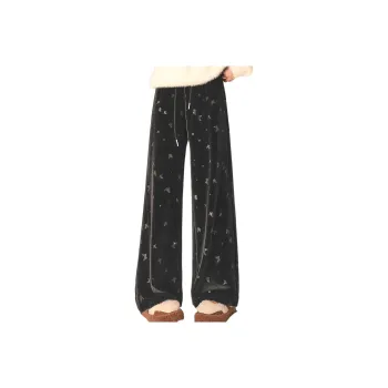 YuChaJia Jeans Women's Black