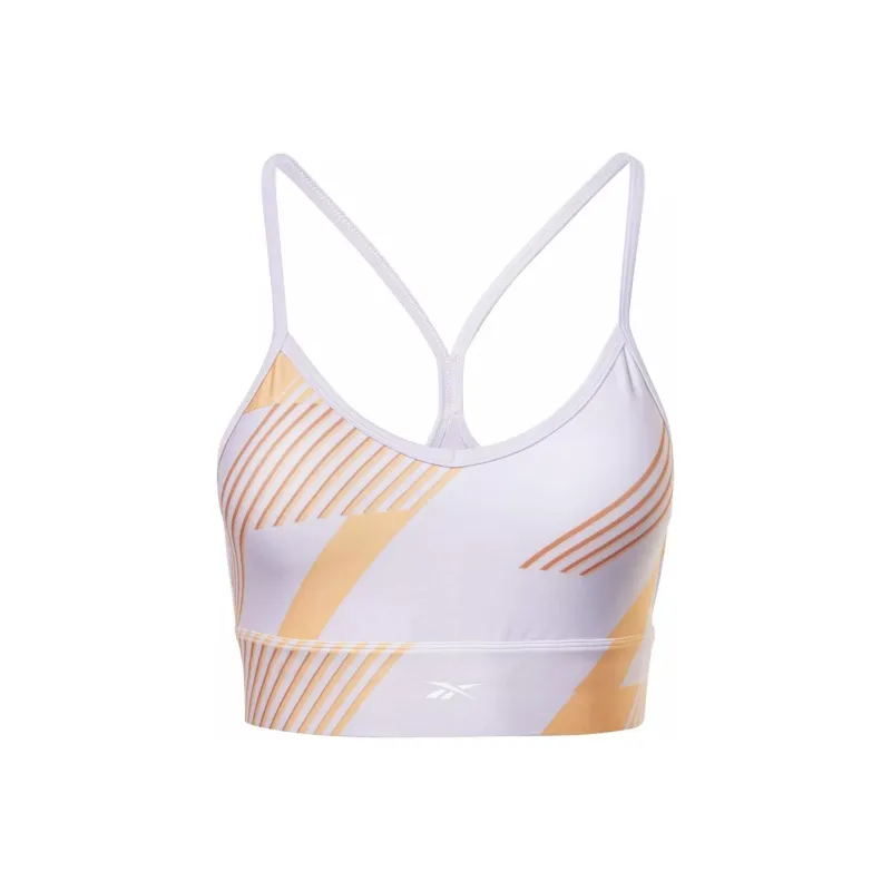 Reebok WOR TRAIN AOP BRA Sports Underwear Women's Purple-0