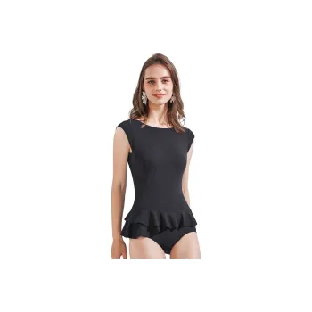 TOSWIM One piece Swimsuit Women's Black