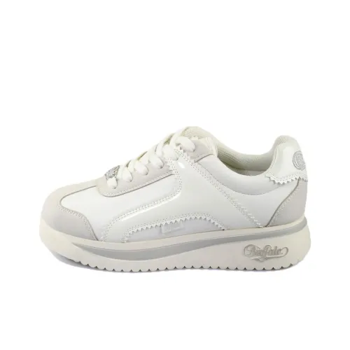 Buffalo Low Top Casual Shoes Unisex White