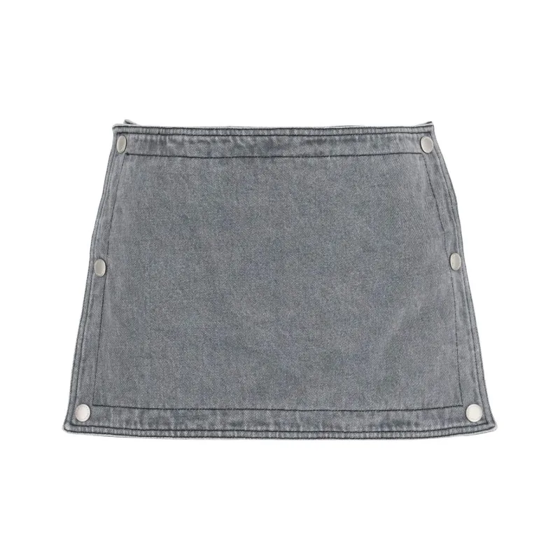 Y/Project Denim Shorts Women's Gray-0