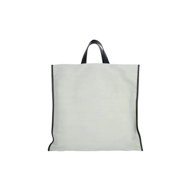 JIL SANDER Logo Printed Tote Bag-3