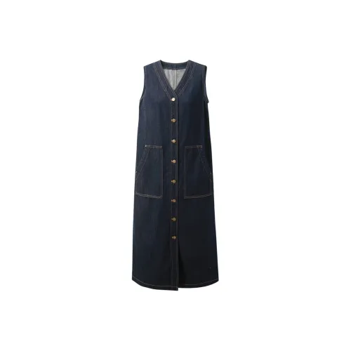 3COLOUR Sleeveless Dress Women's Marine Blue
