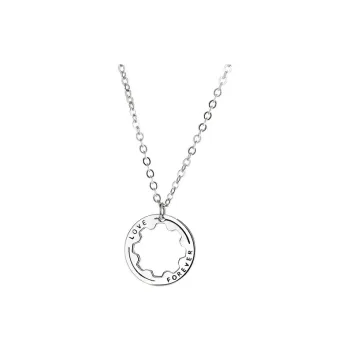 CHINA GOLD 990 Silver Necklaces Unisex