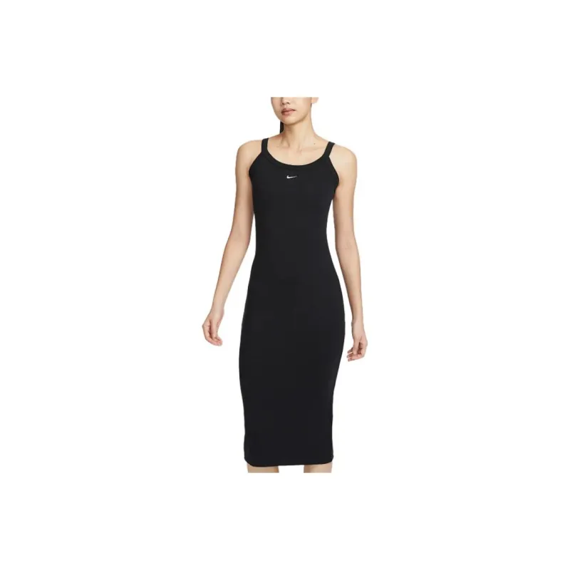 Nike Sportswear Sleeveless Dress Women's Black/Sail White-0
