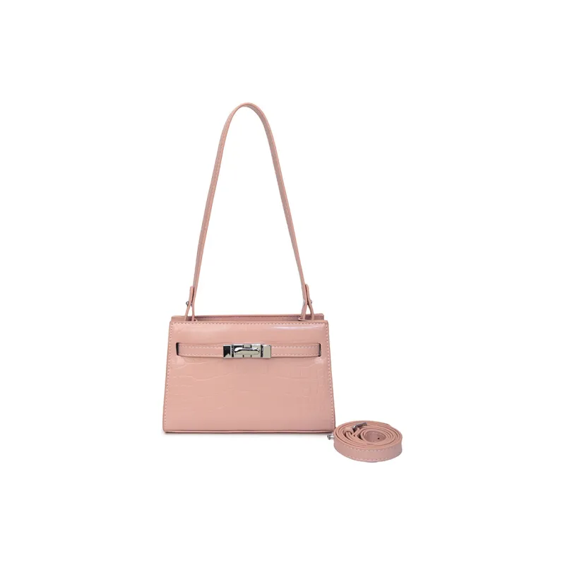 Yalu PU Shoulder Bag, Crossbody Bag Women's Black/Red/Blue/Brown/Pink/White-16