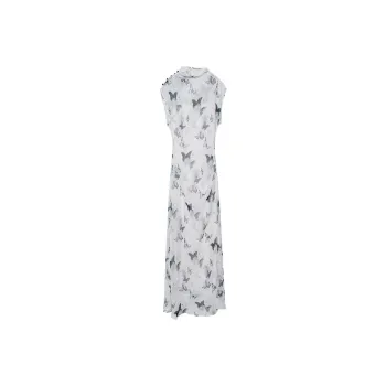 TOUCH MISS Sleeveless Dress Women's White