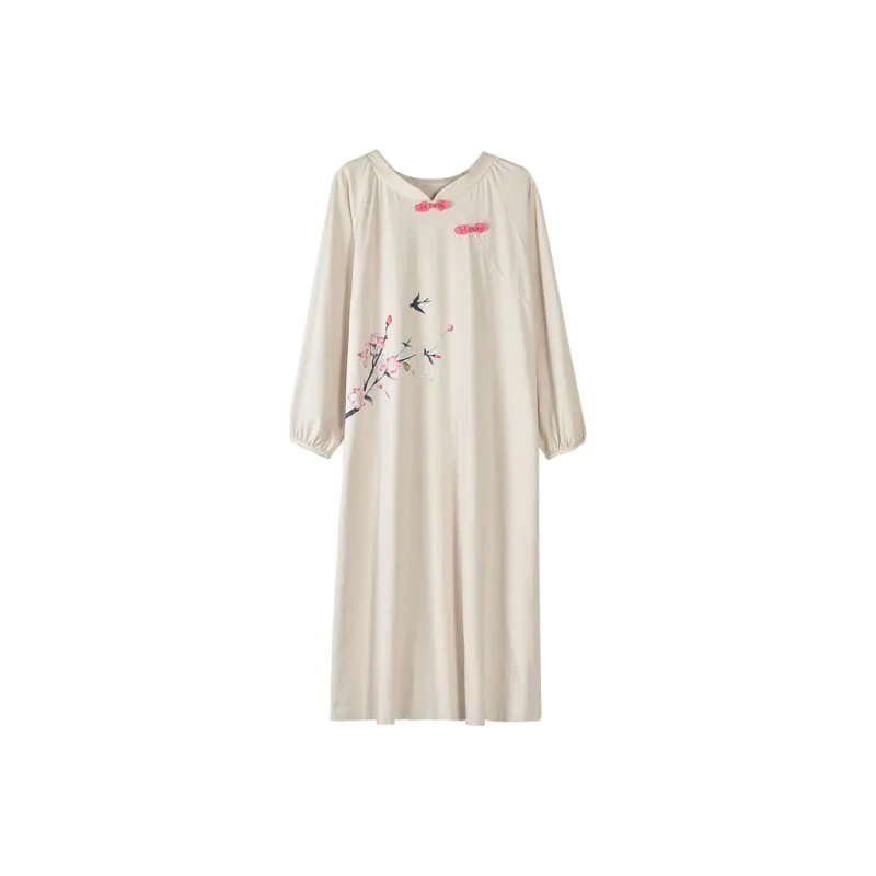 Lan Miao Long Sleeved Dress Women's-0