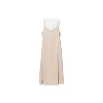 Beams Two Piece Skirt Sets Women's Clothing Sets White+Ecru