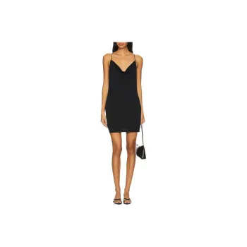 525 AMERICA Slip Dresses Women's Black