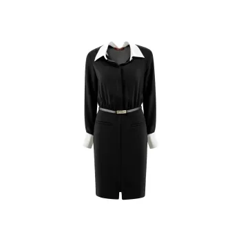 MaxMara Studio Long Sleeved Dress Women's Black