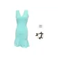 Mint Green+Bowknot Hair Tie (Comes with)