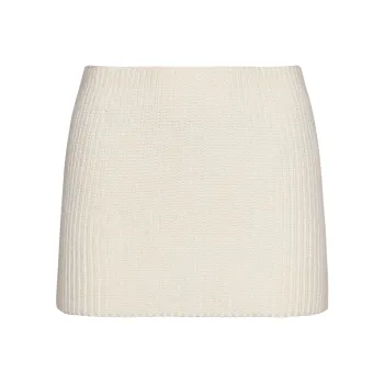 Danielle Guizio X Champion Danielle Guizio Co-brand Casual Short Skirts Women's White