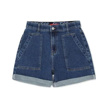 GUESS Denim Shorts Women's Dark Blue