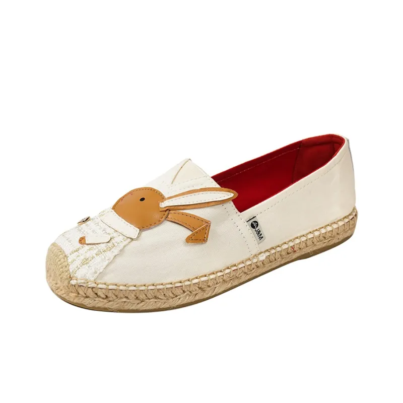 Joy&Mario Espadrilles Women's Red, Ecru-3