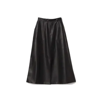 Beams Casual Long Skirts Women's Black