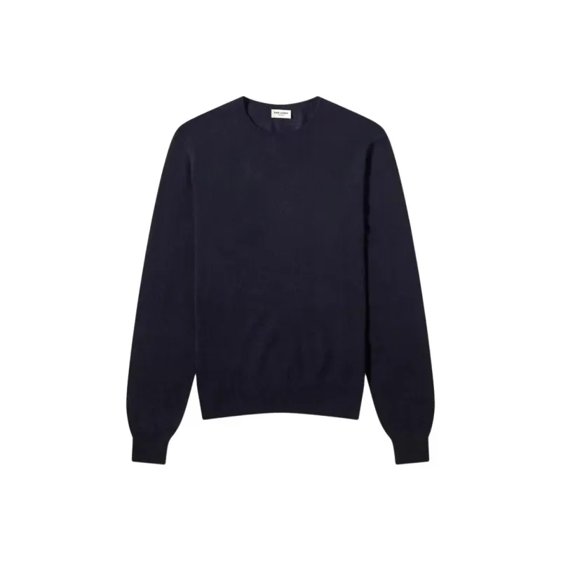 SAINT LAURENT Crewneck Long Sleeved Jumper-0