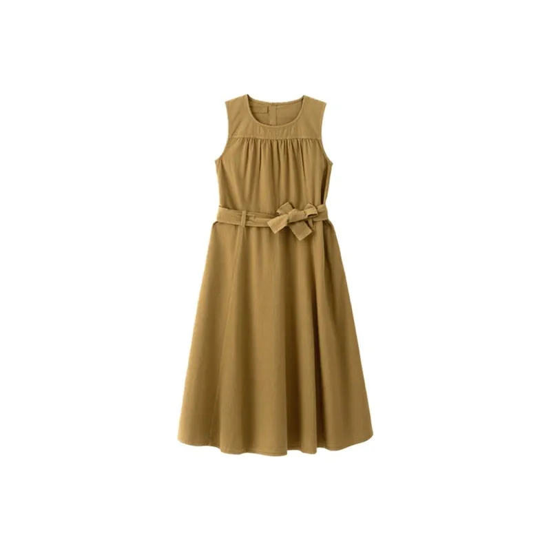 MUJI Sleeveless Dresses Women's-6