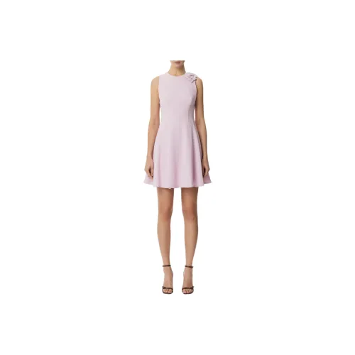 Elisabetta Franchi Flared Crepe Dress