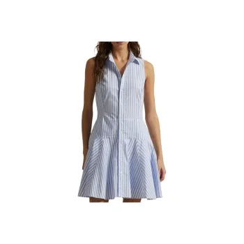 Ralph Lauren Sleeveless Dress Women's Light Blue