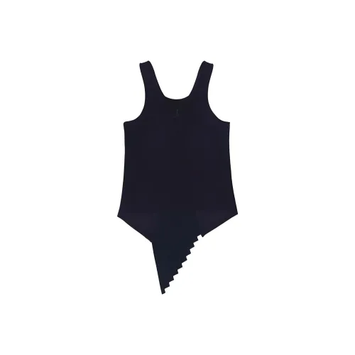 LI NING 1990 Advanced Sports Series Sleeveless Sports Shirts Women's Deep Mysterious Blue